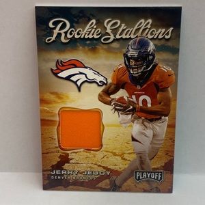 2020 Playoff Rookie Stallions Jerry Juedy Broncos #RS-6 (MISC7)